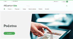 Desktop Screenshot of aliquantumidea.hr